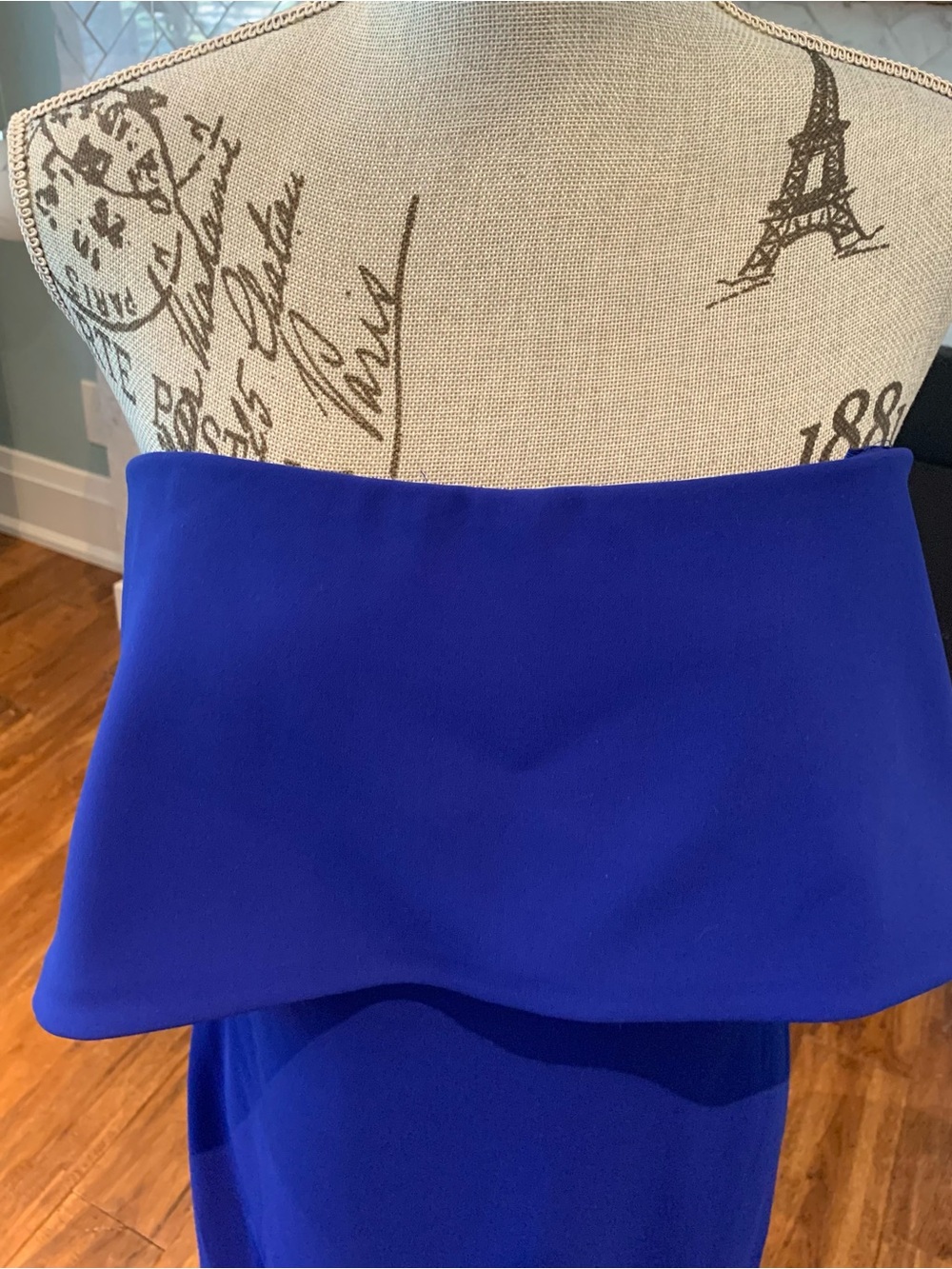 Badgley Mischka Royal Blue Evening Gown